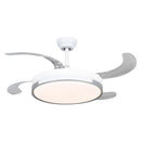 Ventilador de Techo con Lámpara LED Retráctil + Control remoto - NeoAir