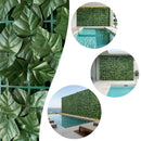 Panel de follaje de hiedra artificial para jardines verticales, muros de setos y pantallas de privacidad (100 x 100 cm)