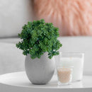 Ramo de tallos con follaje de suculentas artificiales (21 cm) – Planta artificial para sala de estar