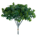 Ramo de tallos con follaje de suculentas artificiales (21 cm) – Planta artificial para sala de estar